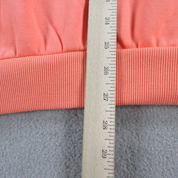 Comfrt Hoodie Adult Medium Coral Orange Signature Sweatshirt Pullover Fleece NEW - Picture 9 of 11